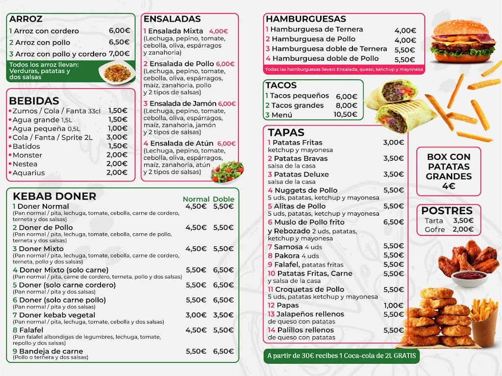 Menu_Little Italia Pizzeria kebab de tosif_Benaguasil_image_1