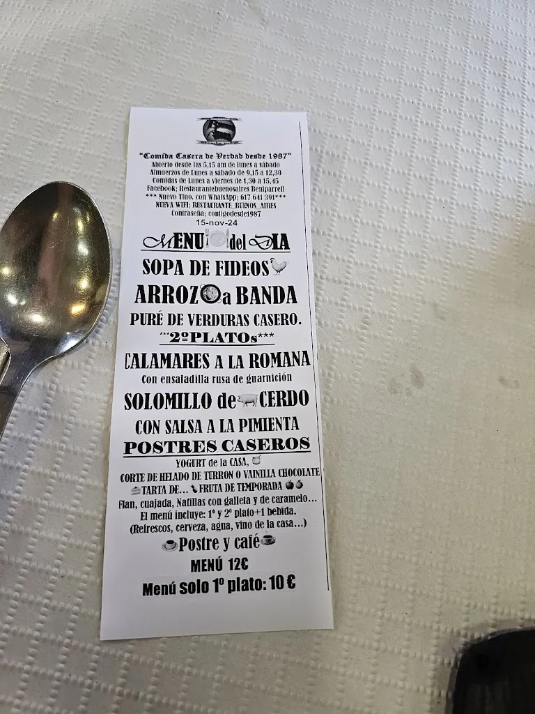 Menu_Restaurant Buenos Aires_Beniparrell_immagine_3