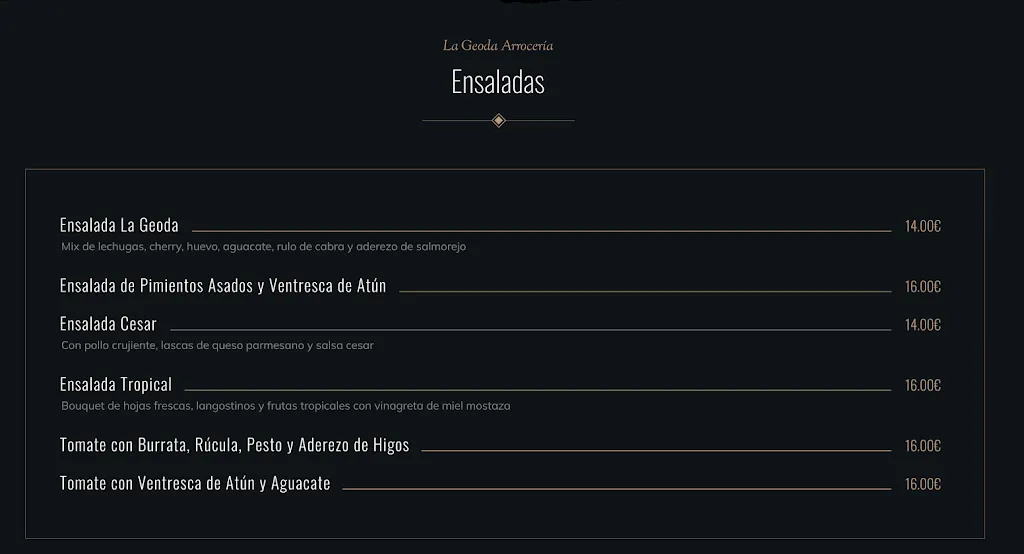 Menu_Arroceria y Pescados La Geoda_Pulpí_image_2