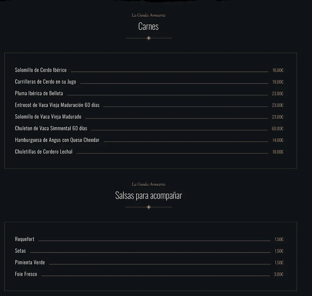 Menu_Arroceria y Pescados La Geoda_Pulpí_image_4