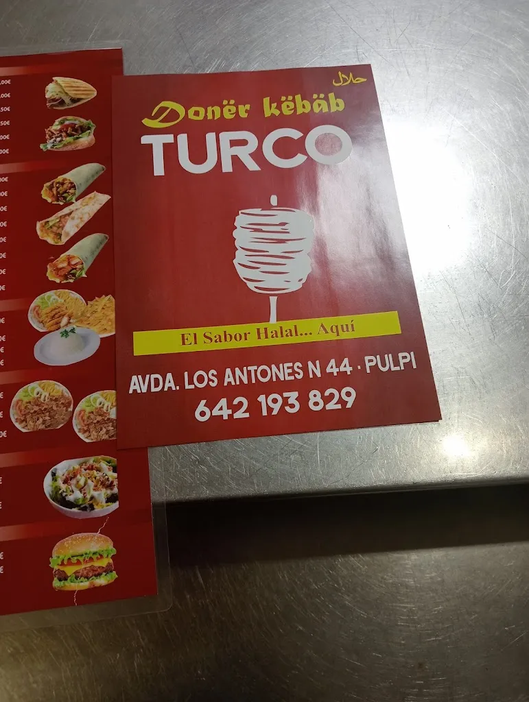Menu_Kebab pulpi TURCO_Pulpí_immagine_1