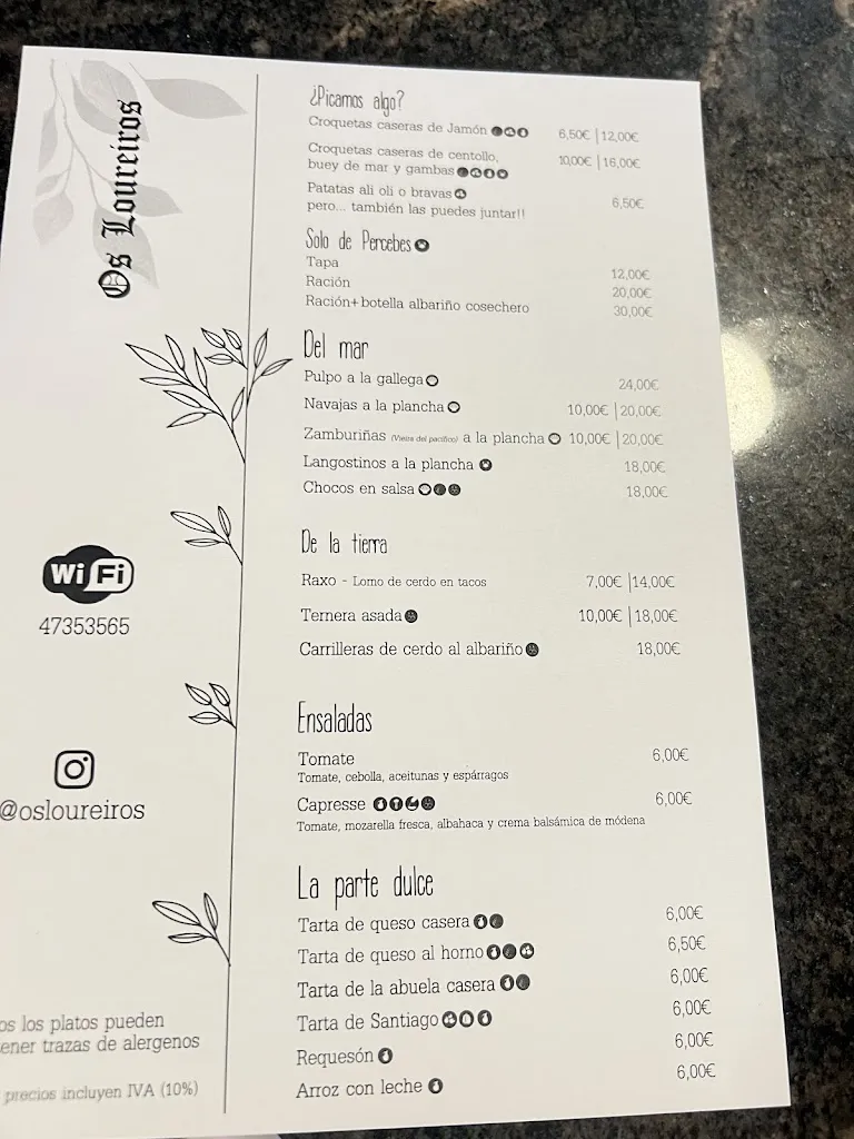 Menu_Os Loureiros_Cedeira_image_2