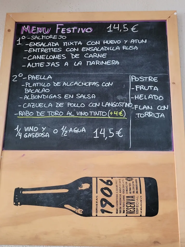 Menu_Restaurante Casa Vicente_Benicàssim_image_1