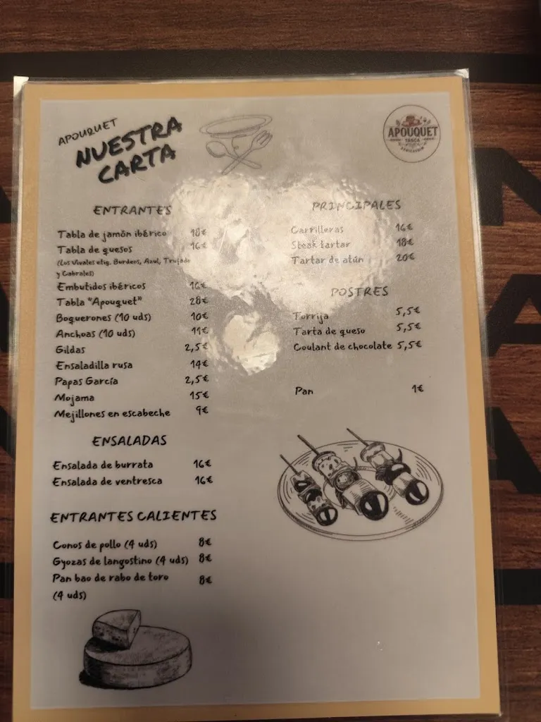 Menu_Apouquet Benicàssim_Benicàssim_image_1