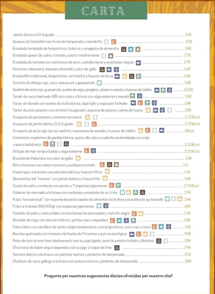 Menu_Habanero Benicàssim_Benicàssim_image_1