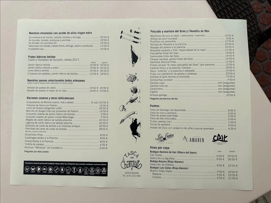 Menu_Tasca el Charquito_Benicàssim_image_1