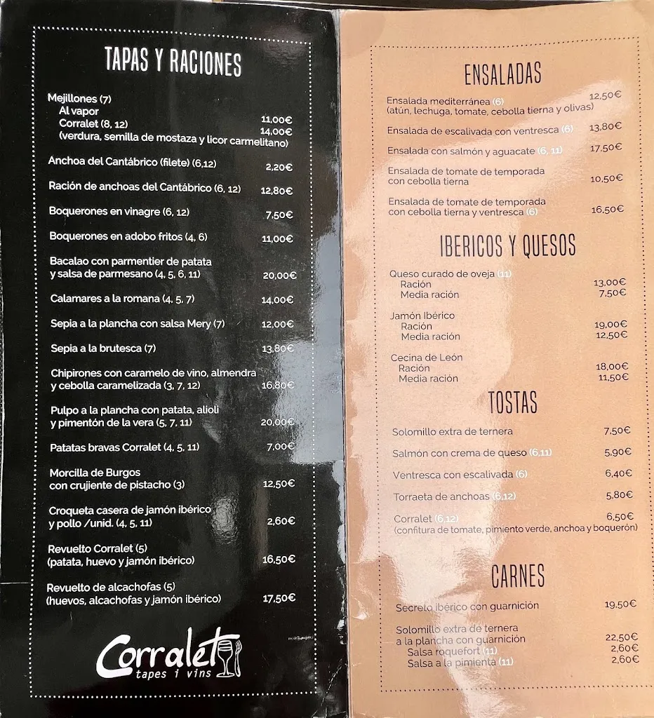 Menu_Tasca El Corralet_Benicàssim_image_1