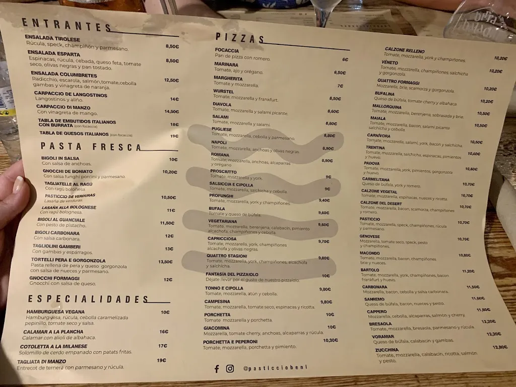 Menu_Pasticcio Benicàssim_Benicàssim_image_2
