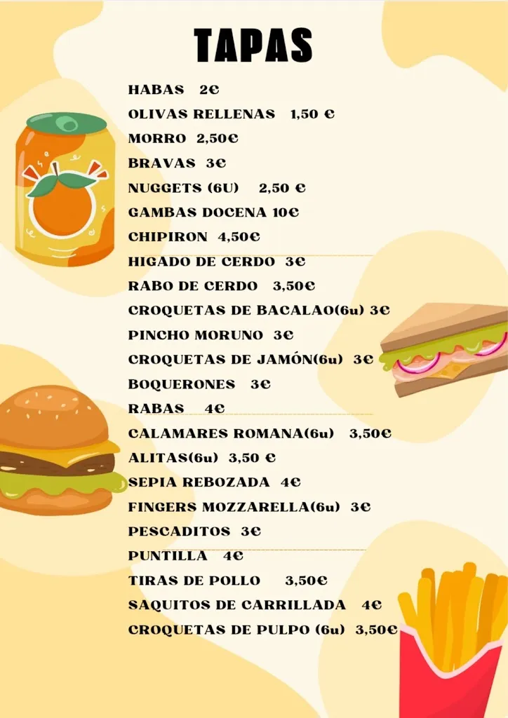 Menu_Bar El Puente_Bolbaite_image_3