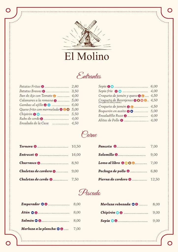 Menu_Restaurante Pizzeria El Molino_Bolbaite_immagine_2