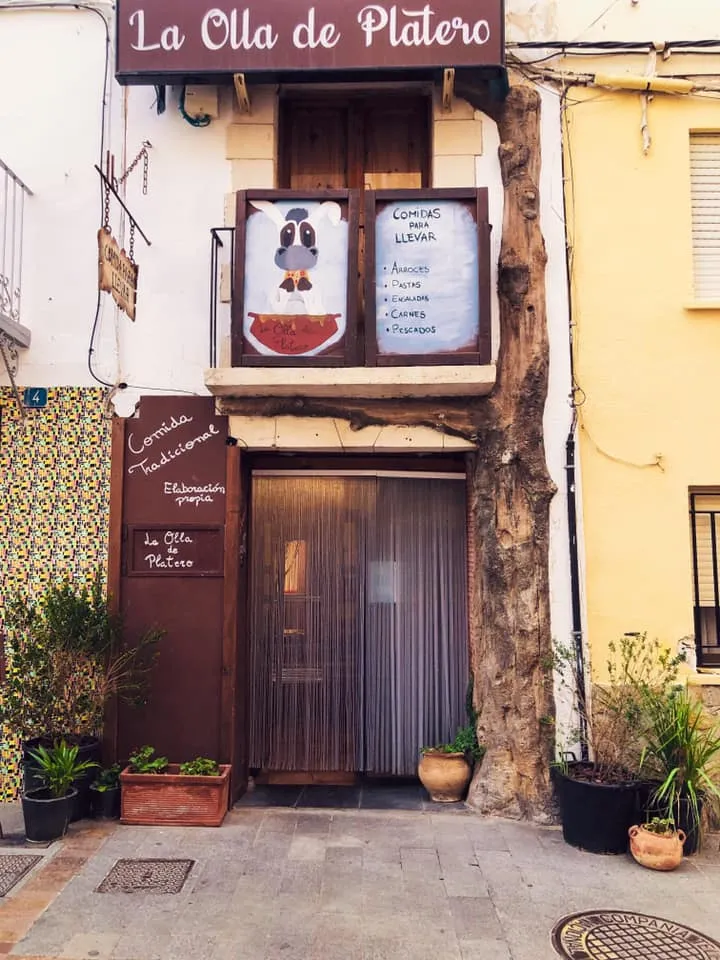 La Olla de Platero restaurant in Buñol