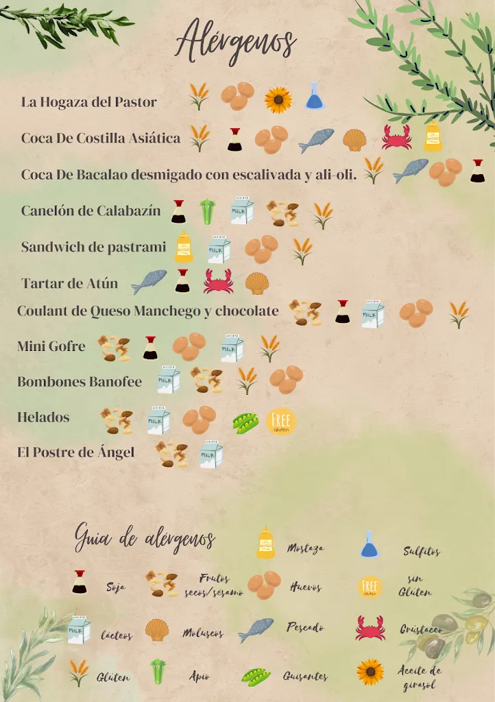 Menu_EL RINCÓN CAMPORROBLES._Camporrobles_immagine_1