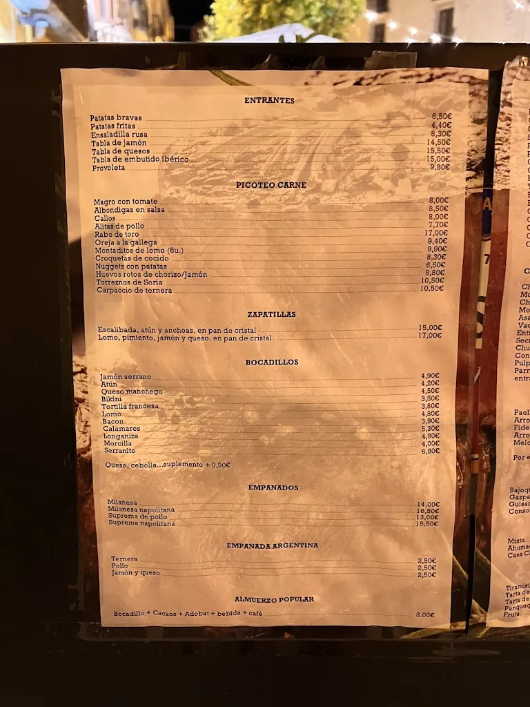 Menu_Bar Ximo_Bocairent_immagine_2