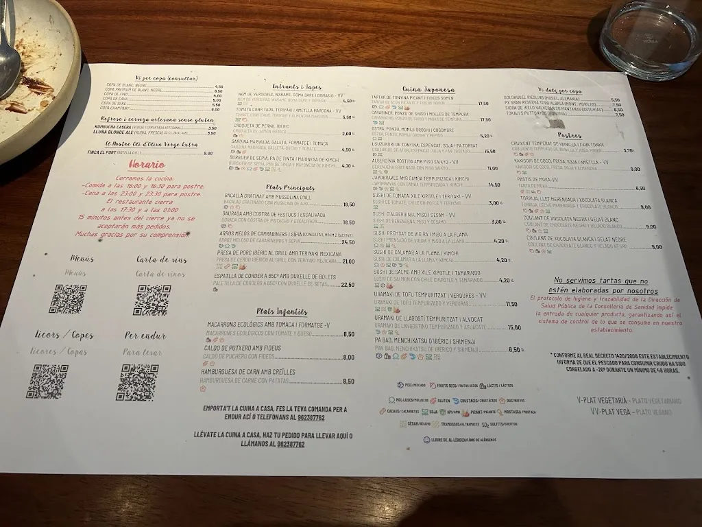 Menu_La Cuina Gastrobar_Bocairent_image_1