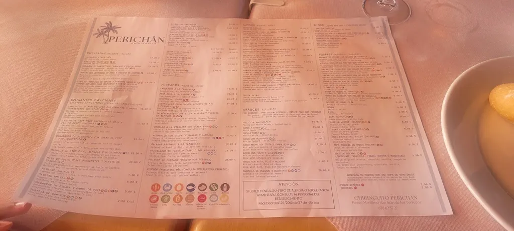 Menu_Chiringuito Perichan_Pulpí_immagine_3