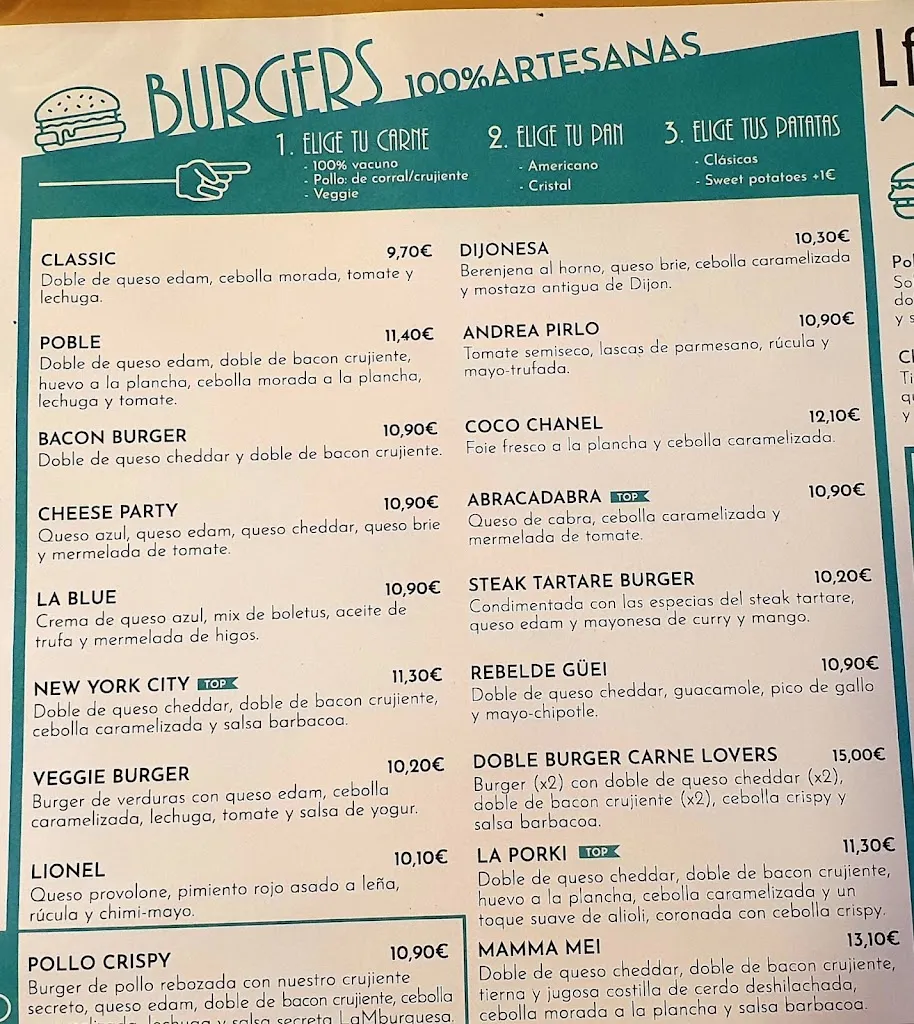 Menu_Lamburguesa Bétera_Bétera_image_4