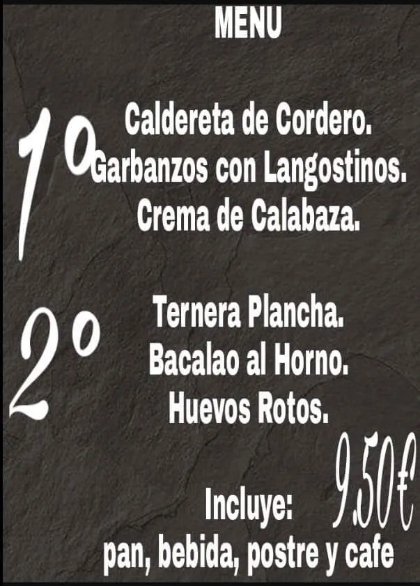 Menu_Bar-Restaurant Mas de Roda_Bétera_image_2