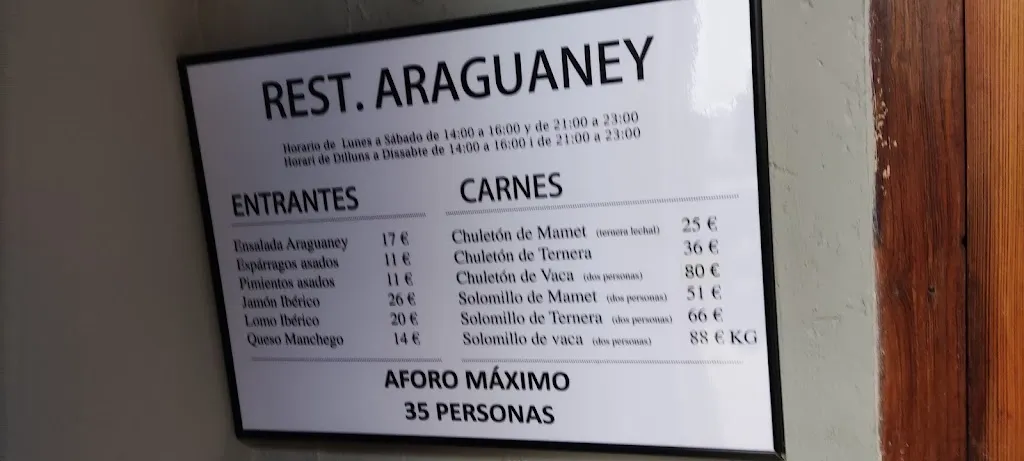 Menu_Araguaney_Burjassot_immagine_4