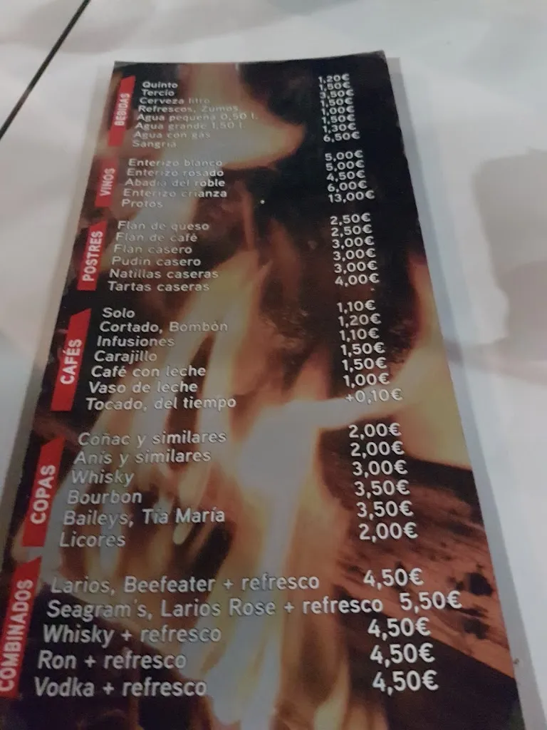 Menü_Lasmi, a la brasa_Burjassot_Bild_3