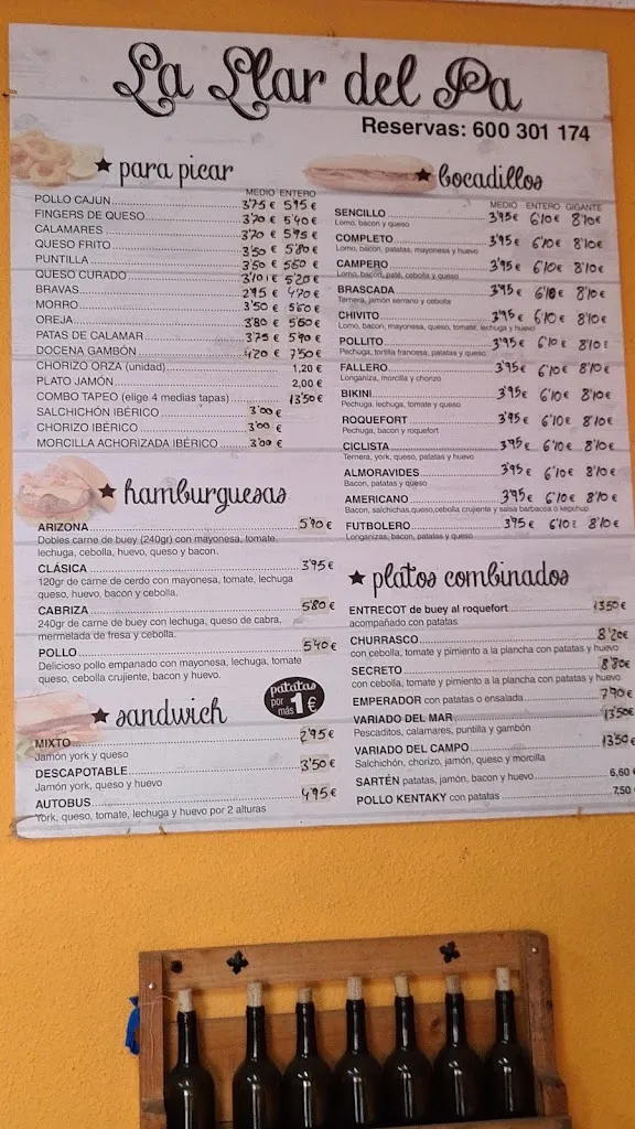 Menu_Restaurant La Llar del pá_Burjassot_image_2