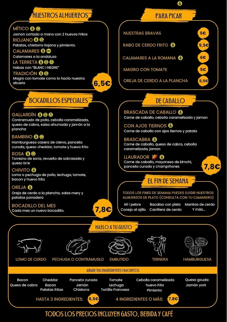 Menu_Bar restaurante Gallardo I_Burjassot_image_2