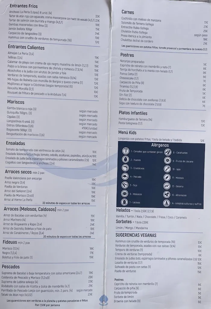 Menu_Restaurante La Perla de Canet_Canet d'En Berenguer_image_2