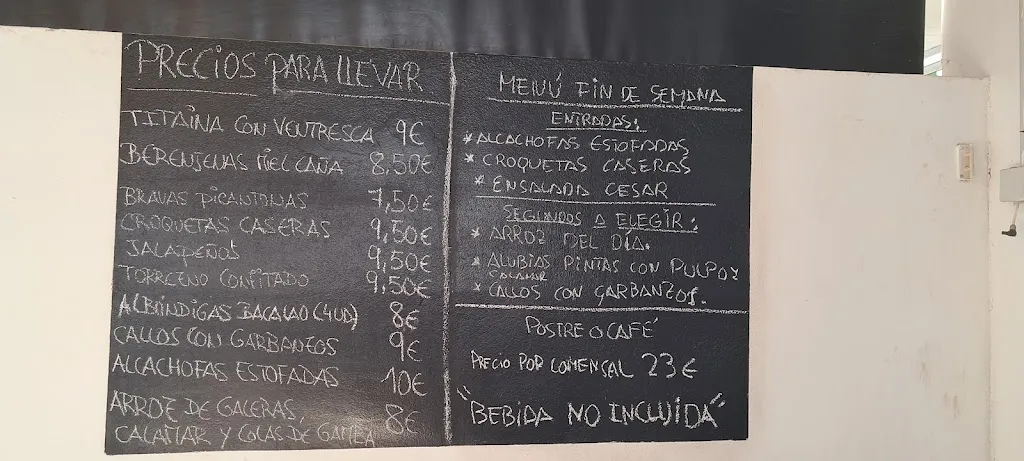 Menu_Restaurante Arrocería CA’ RAFA | Paellas, Arroces y Comidas para llevar  en Canet d'en Berenguer_Canet d'En Berenguer_image_2