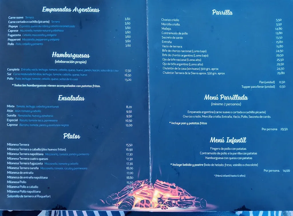 Menu_Sur Parrilla Argentina_Canet d'En Berenguer_image_2