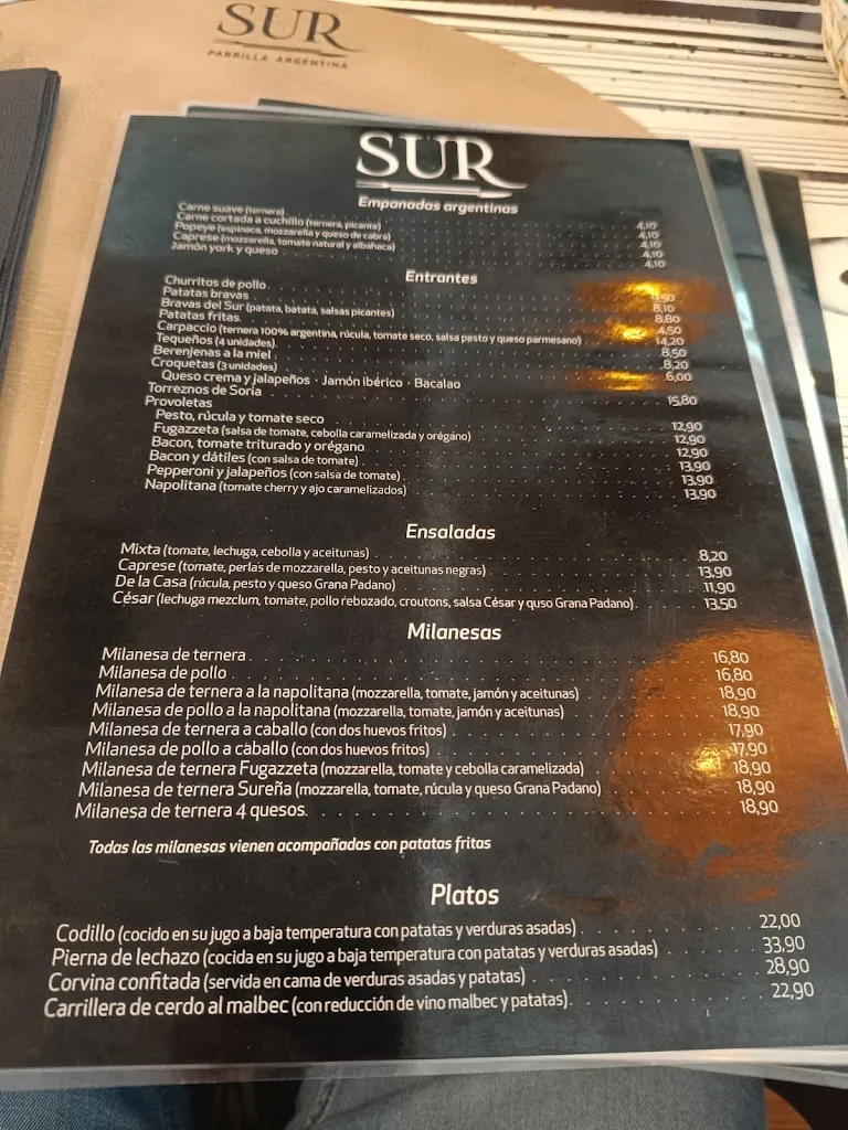 Menu_Sur Parrilla Argentina_Canet d'En Berenguer_image_3