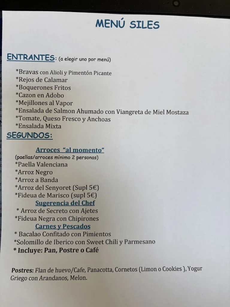 Menu_Restaurante Siles_Canet d'En Berenguer_image_1