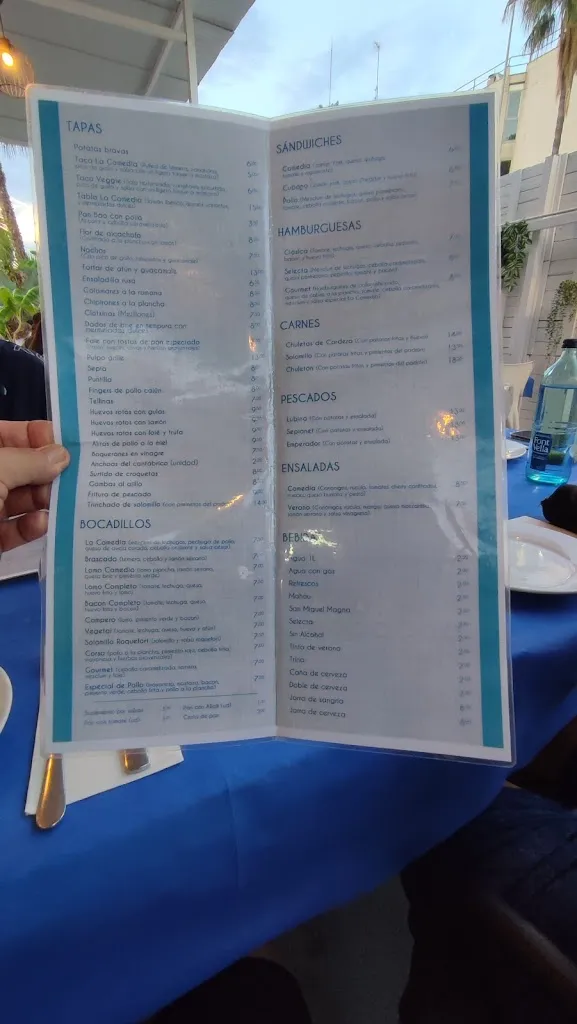 Menu_La Comedia_Canet d'En Berenguer_image_1