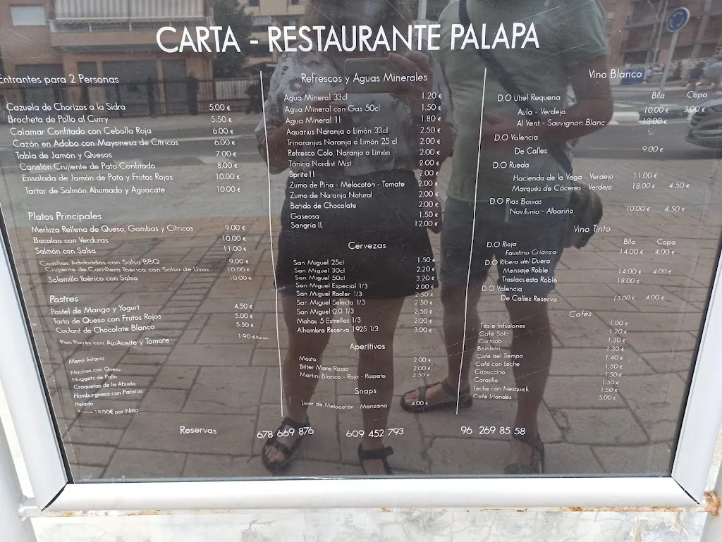 Menu_Restaurante La Palapa_Canet d'En Berenguer_image_1
