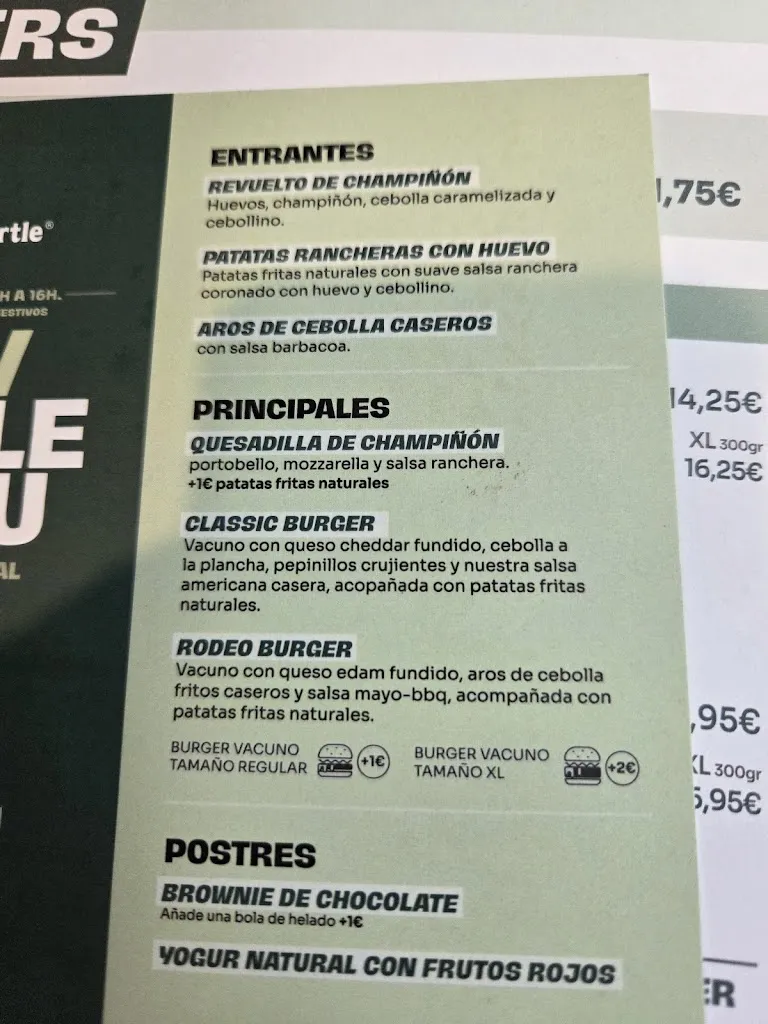 Menu_The Black Turtle - L'epicentre_Canet d'En Berenguer_image_2