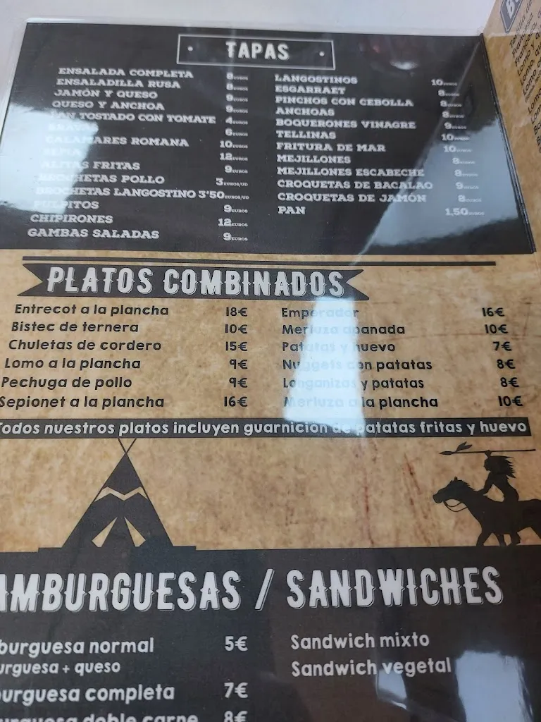 Menu_Bar restaurante Mississipi_Canet d'En Berenguer_image_2