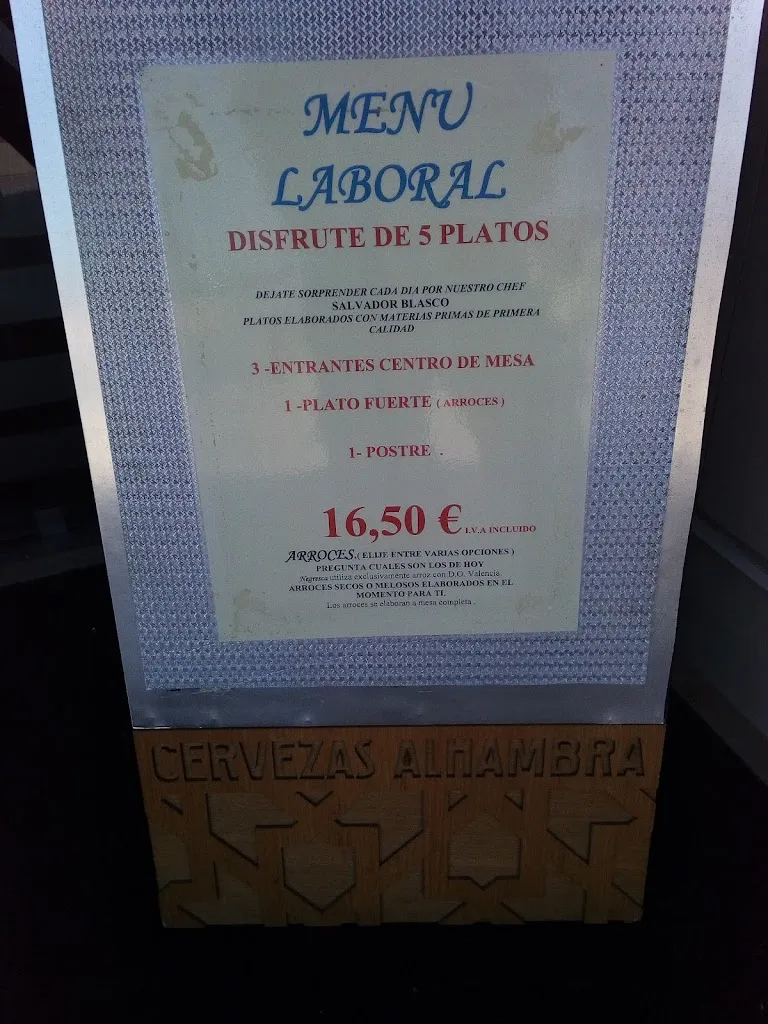 Menu_Restaurant Negresca_Canet d'En Berenguer_image_3