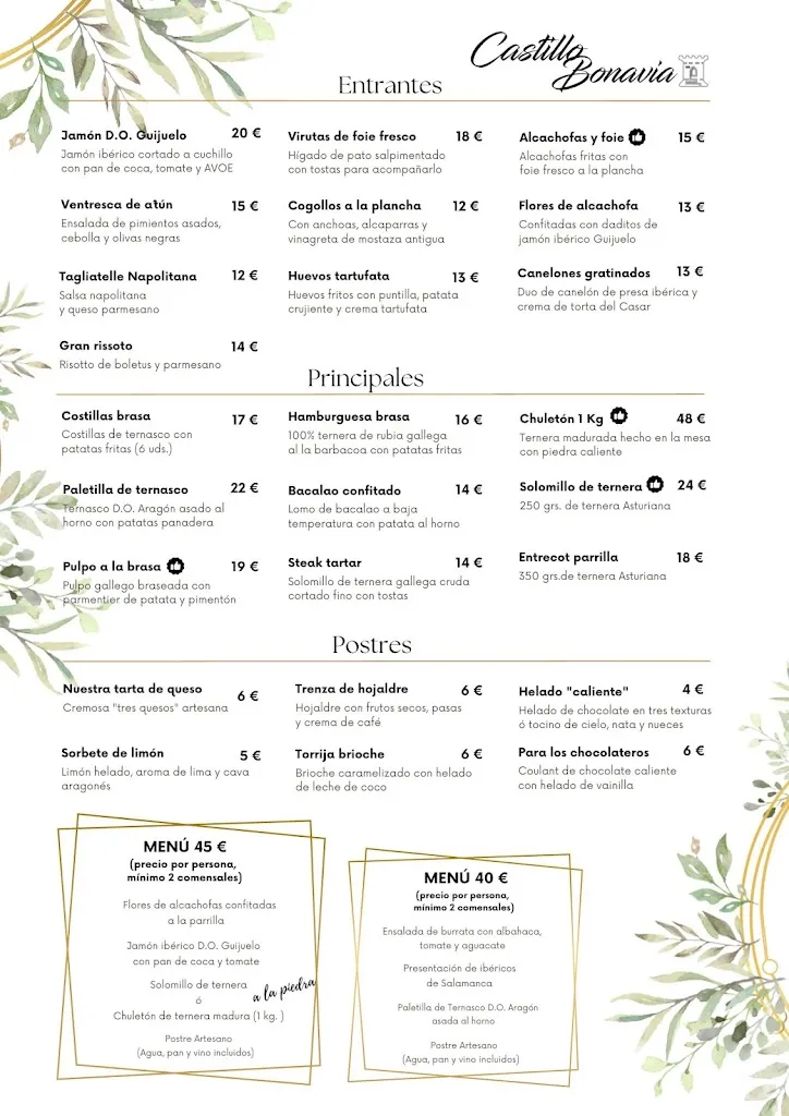 Menu_Castillo Bonavia Restaurante_Pedrola_image_1
