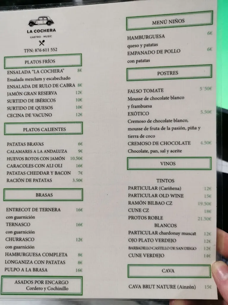 Menu_La Cochera_Pedrola_image_1