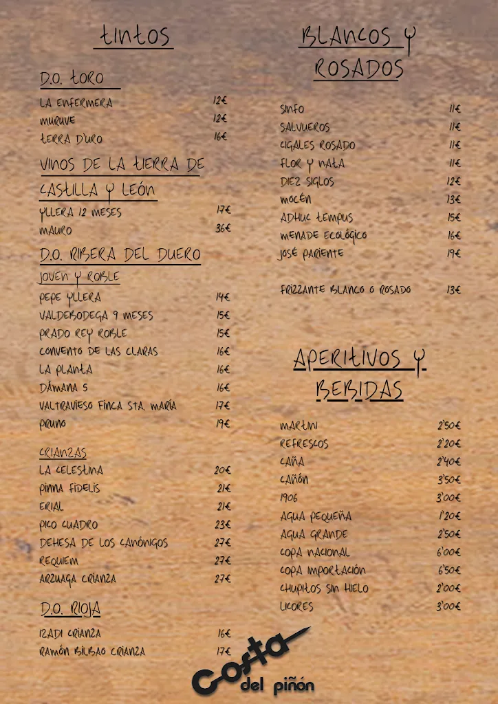 Menu_Costa del Piñón_Wamba_image_1