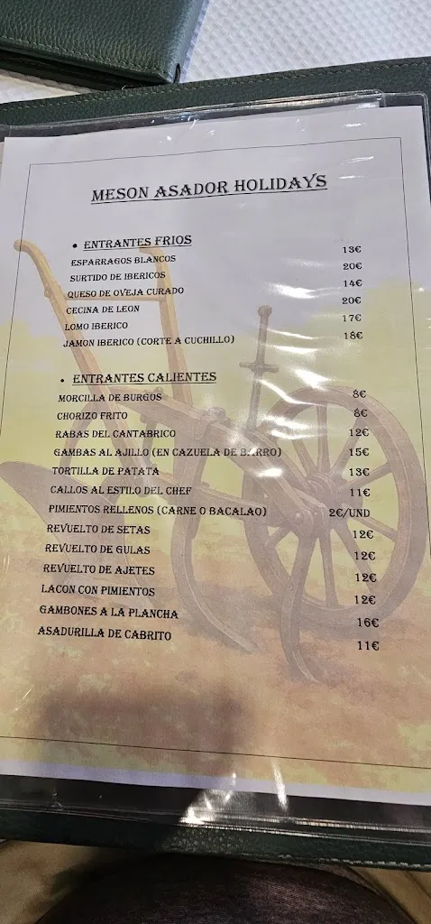 Menu_Restaurante Holidays_Wamba_image_4