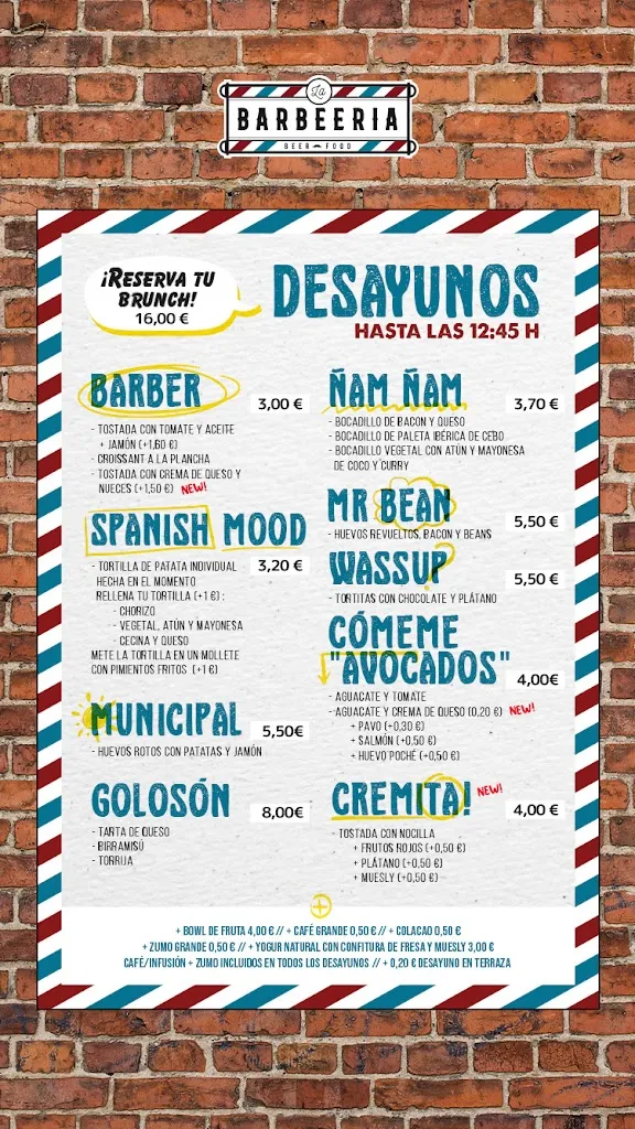 Menu_La Barbeeria_Wamba_image_1