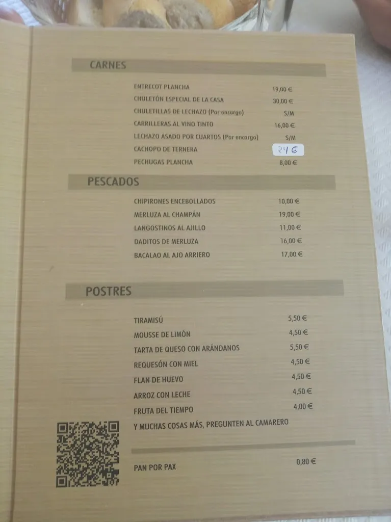 Menu_El Mirador de las Aceñas_Wamba_image_2