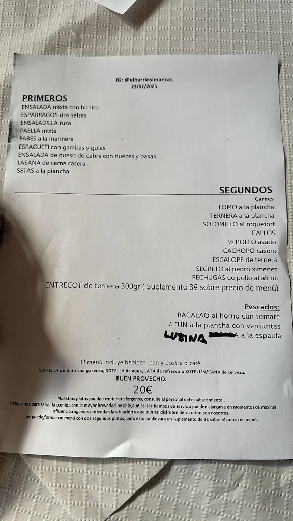 Menu_Restaurante El Barrio_Wamba_image_1