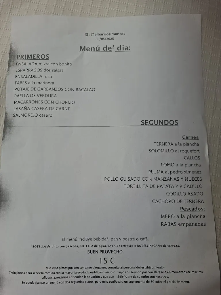 Menu_Restaurante El Barrio_Wamba_image_2