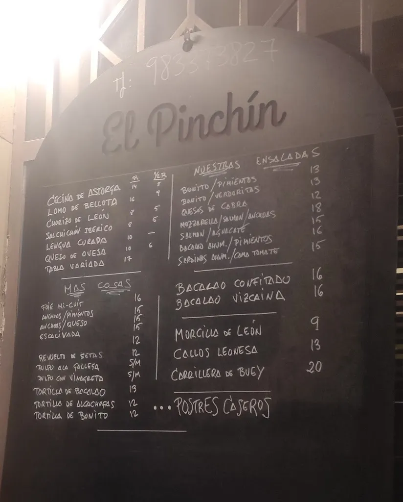 Menü_El Pinchin_Wamba_Bild_2