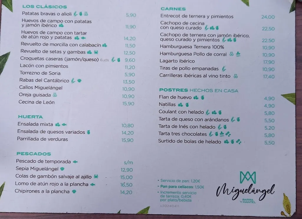 Menu_Miguelángel Barra y Mantel_Wamba_image_1