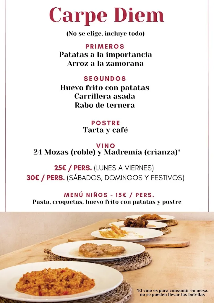 Menu_RESTAURANTE CARPE DIEM_Abezames_image_1