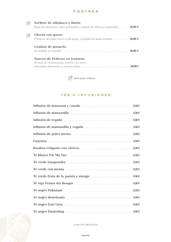 Menu_Restaurante Ikaro Logroño | Ecuador, País Vasco y La Rioja_Rioja_image_1