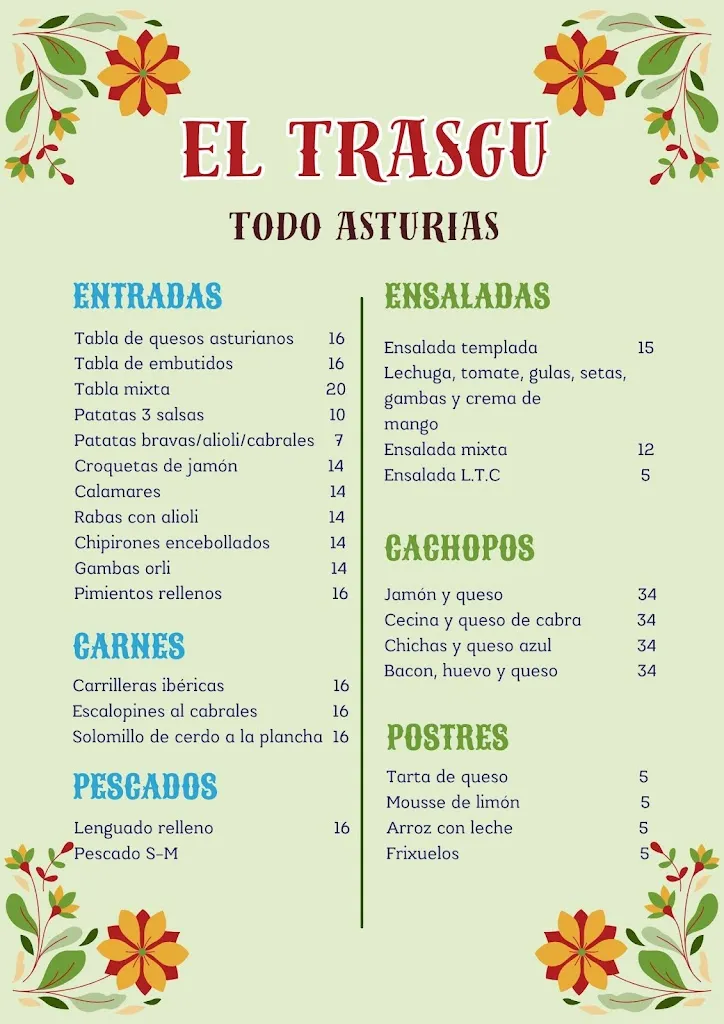 Menu_El Trasgu · Todo Asturias_Argujillo_immagine_2