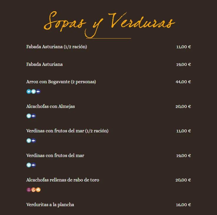 Menu_El Hórreo Asturiano_Asturianos_image_4