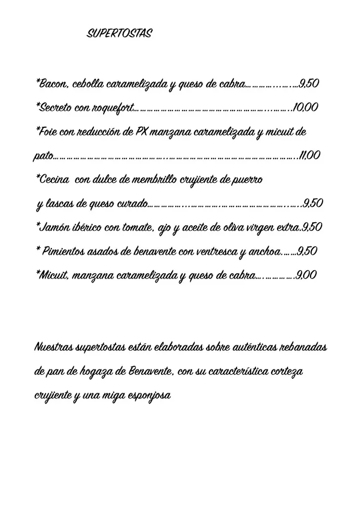 Menu_Taberna Del Bode_Benavente_image_1